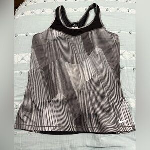 Nike Monochrome Geometric Tank Top